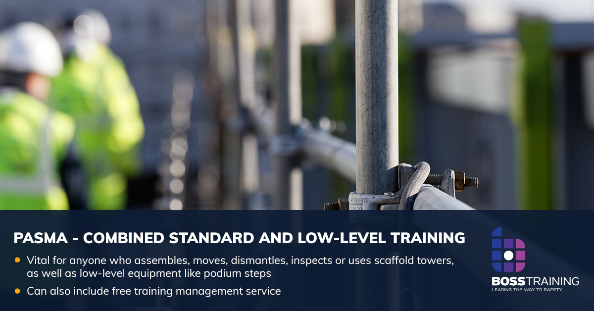 pasma combined standard and low level training course