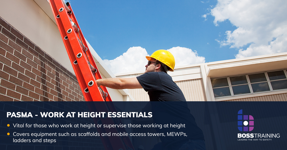 pasma work at height essentials training course