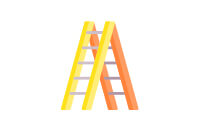 Digital drawing of a ladder