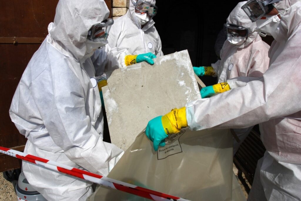 safe disposal of asbestos